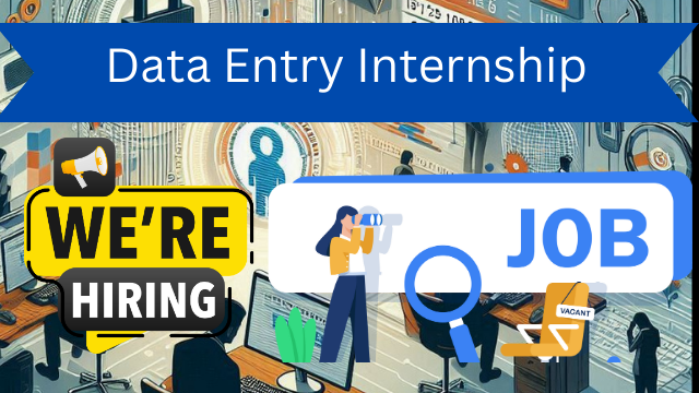 You are currently viewing Data Entry Internship | Unlock YOUR Future