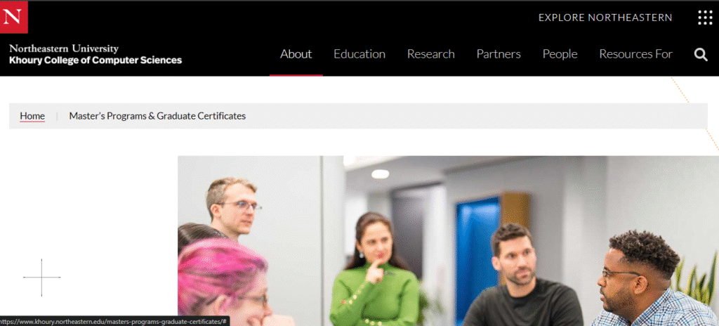 Northeastern University — Master of Science in Data Science